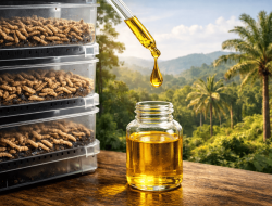 Membalikkan Peta Minyak Dunia : Efisiensi Lahan dan Profil Biomolekuler Minyak Serangga vs. Minyak Sawit