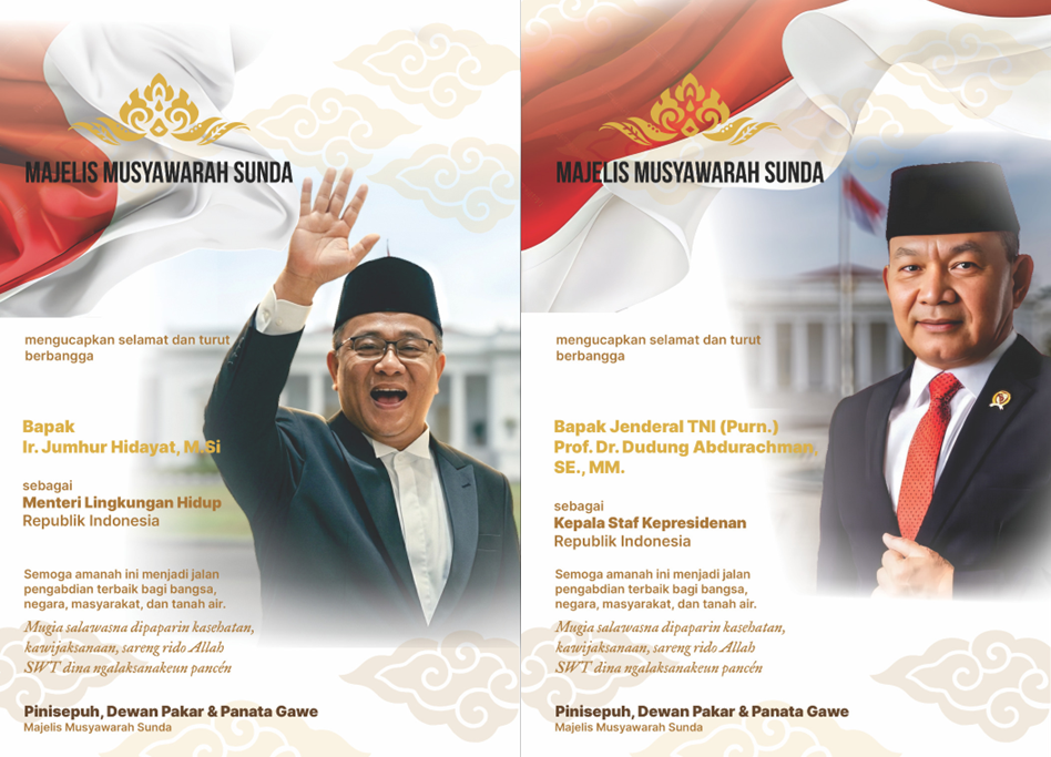 Berita Terbaru "Reshuffle Kabinet Merah Putih: Prabowo Lantik Jumhur Hidayat dan Dudung Abdurachman, MMS Ucapkan Selamat".