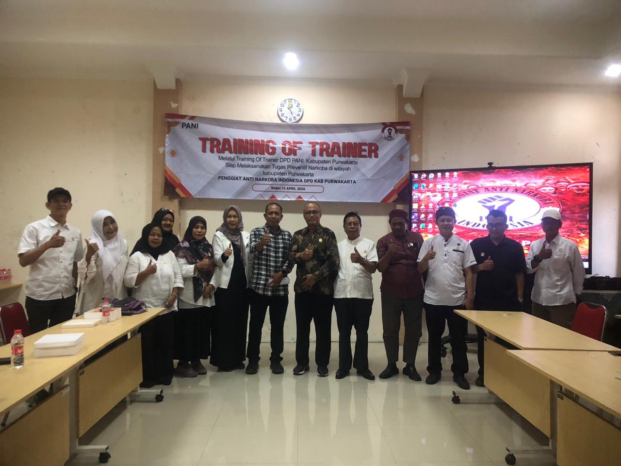Judul: DPD PANI Purwakarta Resmi Terbentuk, Gelar TOT sebagai Langkah Awal Pencegahan Narkoba. Sumber: PANI
