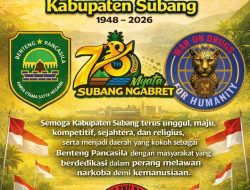PANI Ucapkan Selamat Milangkala ke-78 Kabupaten Subang: Ketua DPP Dedi Ginanjar Tegaskan Komitmen Bentengi Generasi dari Narkoba