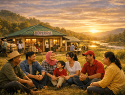 Kekeluargaan Sebagai Energi Sosial Koperasi Kuantum