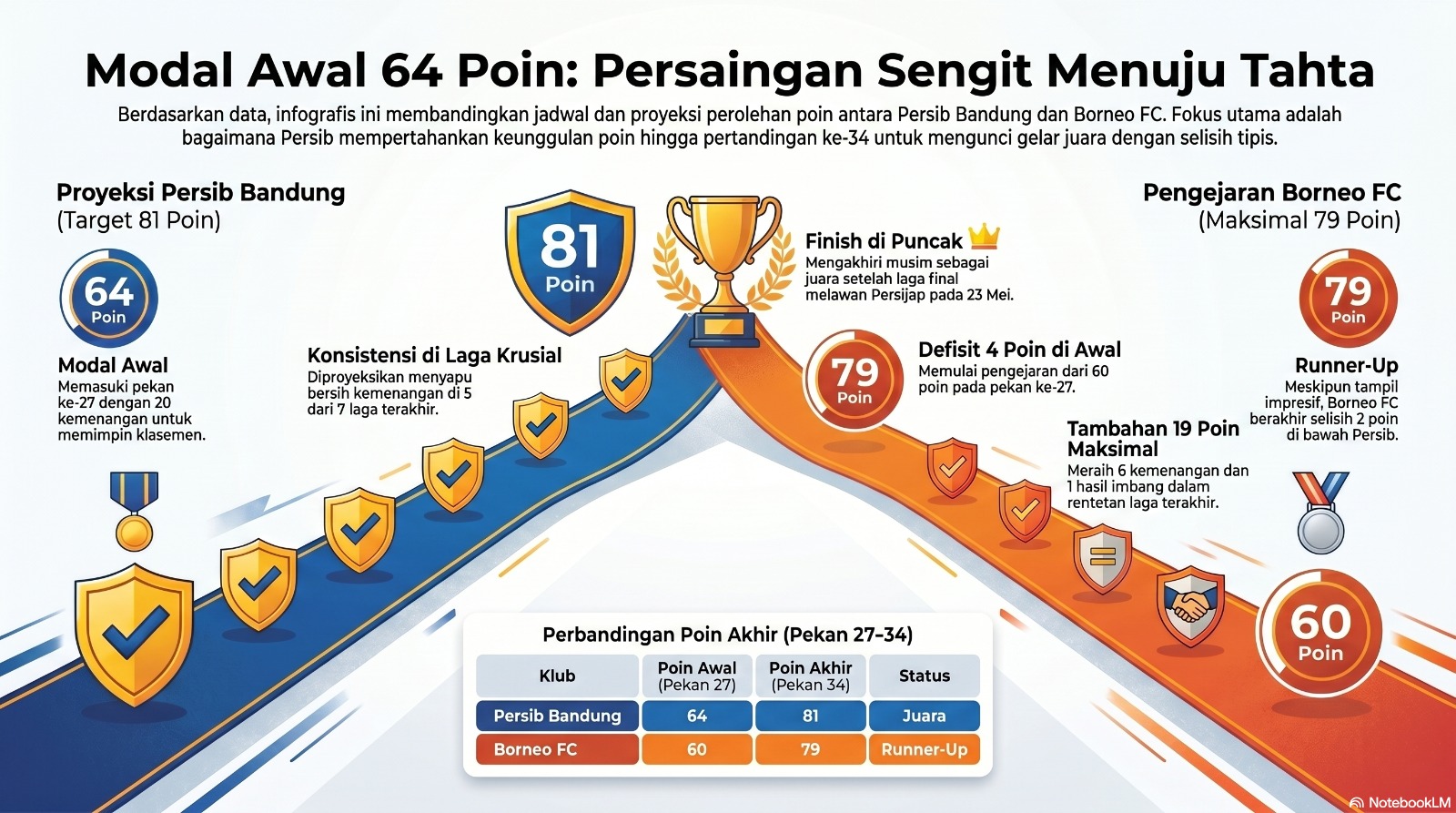 Skenario Persib Juara
