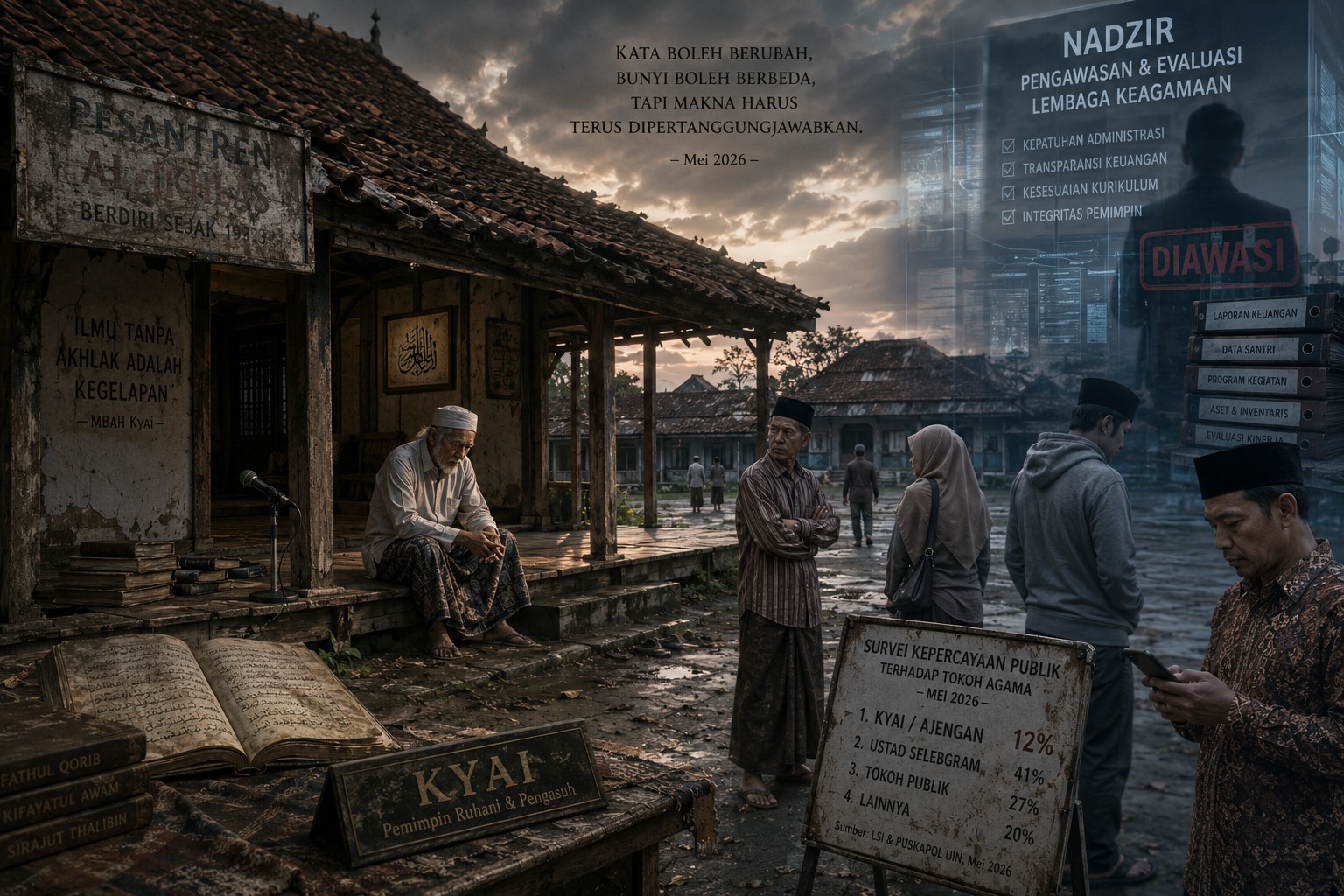 “KYAI”: Jejak Kata, Bunyi, dan Kuasa dalam Lanskap Budaya Nusantara–Islam. Penulis: NOER Widyadiningrat (Pembelajaran Djatirumasa)