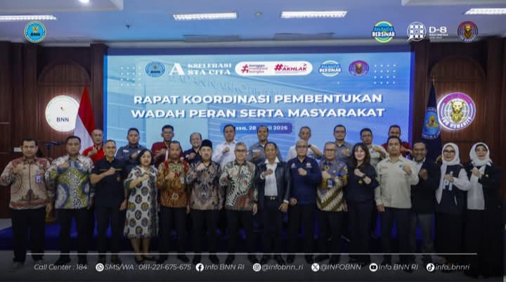 Berita terbaru BNN PERKUAT SINERGI NASIONAL LAWAN NARKOTIKA, PANI SIAP JADI GARDA TERDEPAN. Sumber: DPP PANI