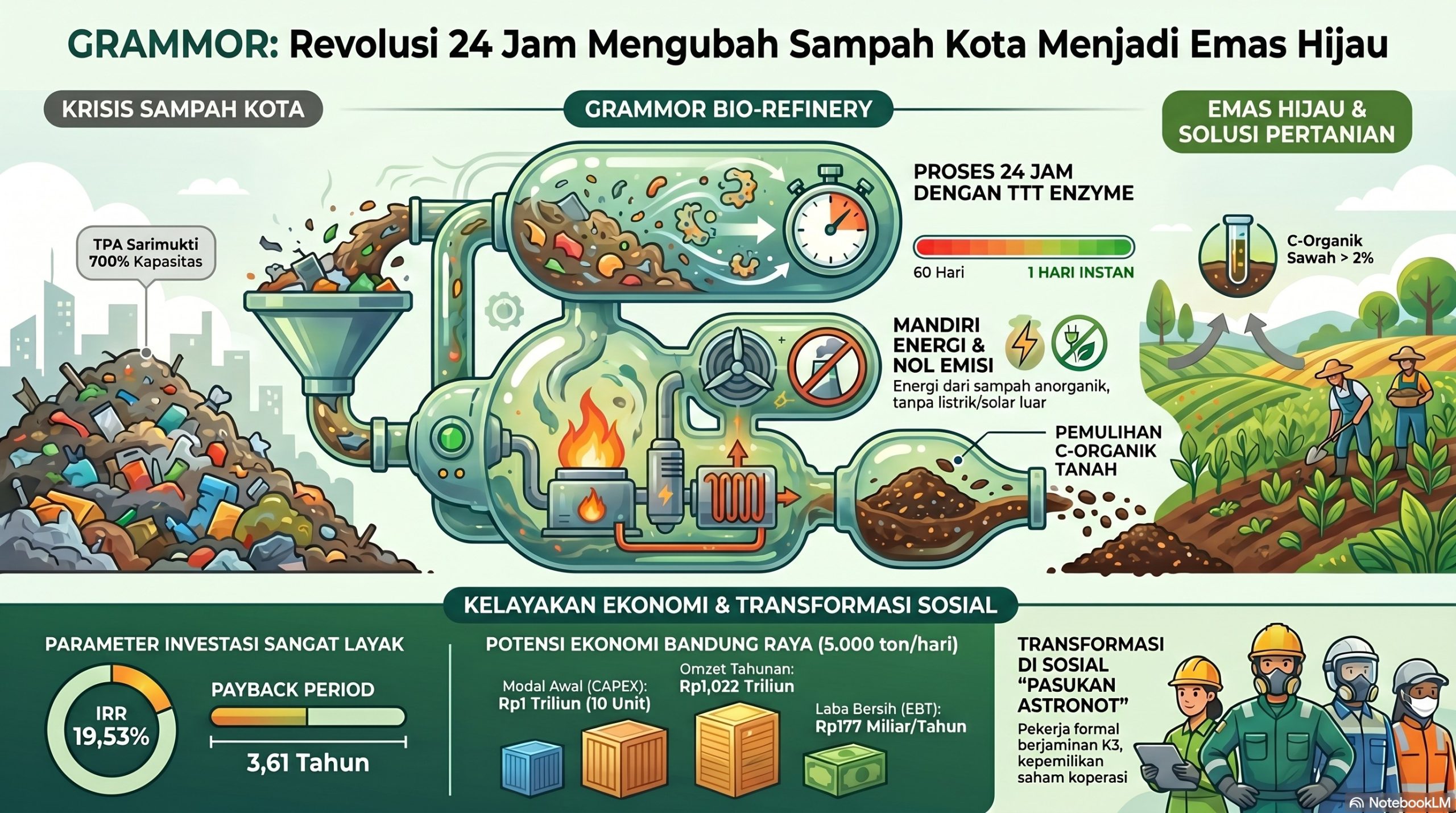 Kisah Sampah ke GRAMMOR