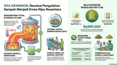 Kisah Sampah ke GRAMMOR (WtA) Bagian 6: Review atas “Game-Changer” Teknologi TTT Enzyme Composting
