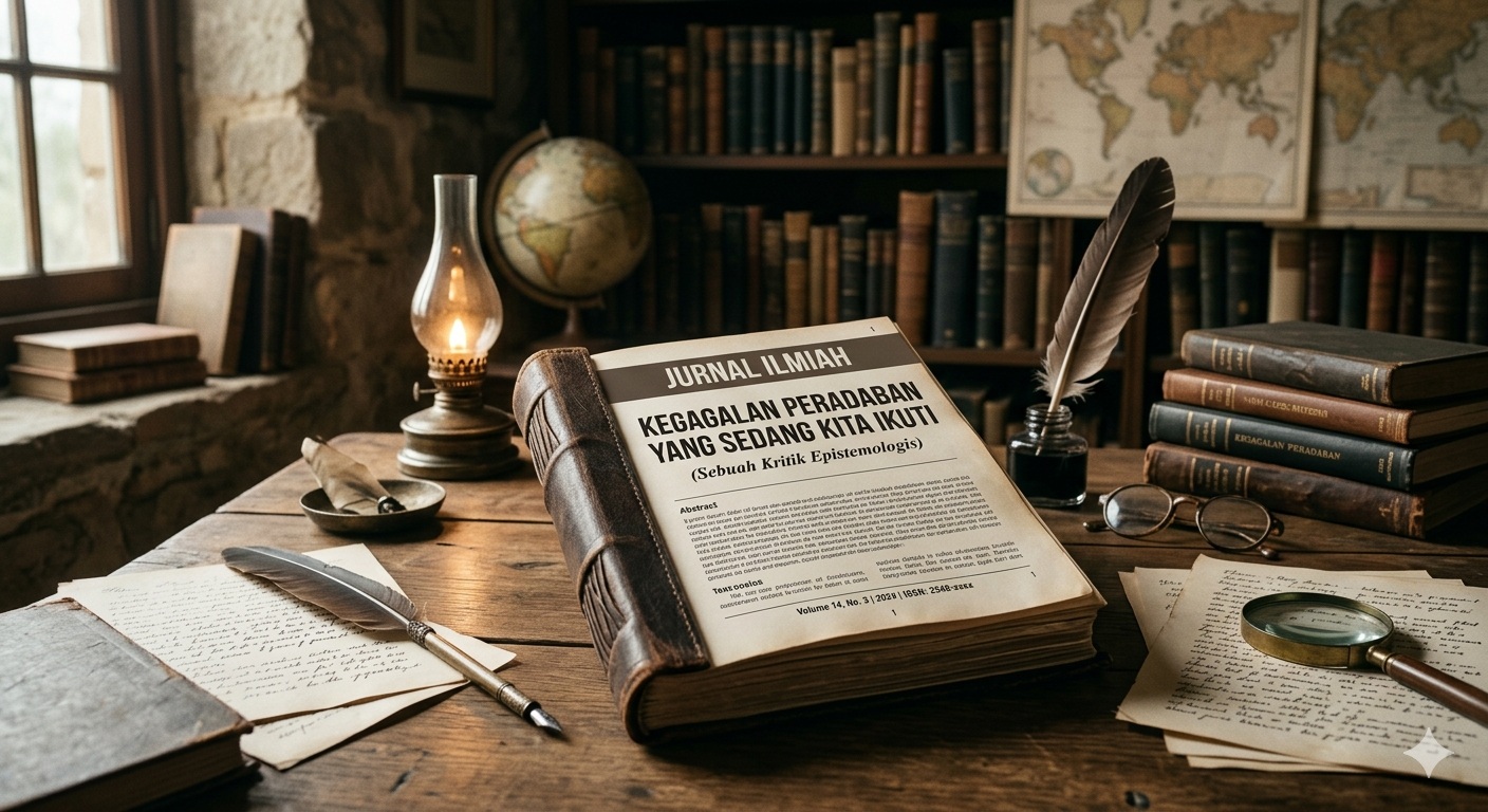 Artikel terbaru: JURNAL ILMIAH: KEGAGALAN PERADABAN YANG SEDANG KITA IKUTI (Sebuah Kritik Epistemologis). Penulis: Moeflich H. Hart