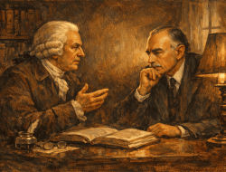 Percakapan Hayal Adam Smith–John Maynard Keynes tentang Ekonomi Indonesia