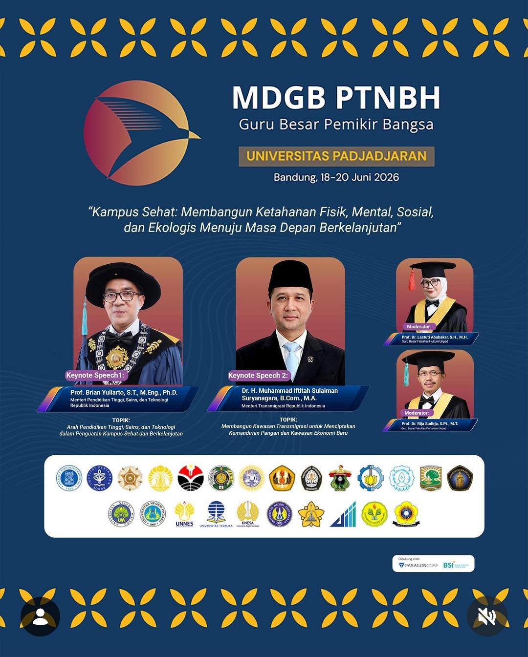 Unpad Jadi Tuan Rumah
