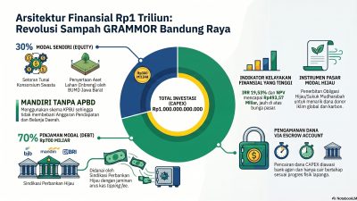Kisah Sampah ke GRAMMOR (WtA) Bagian 24: Studi Kasus Bandung Raya Ke-7, Struktur Skema Pembiayaan Sindikasi 10 Pabrik Satelit Bandung Raya