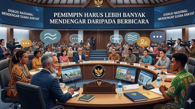 Artikel terbaru MajmusSunda News, Pemimpin Harus Lebih Banyak Mendengar daripada BerbicaraPenulis: Eep S. Maqdir