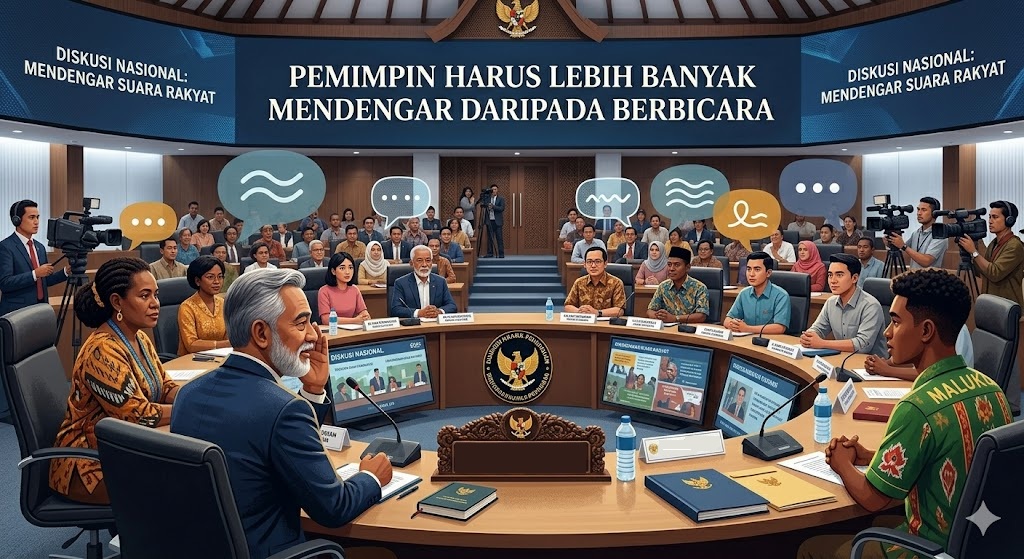 Artikel terbaru MajmusSunda News, Pemimpin Harus Lebih Banyak Mendengar daripada BerbicaraPenulis: Eep S. Maqdir
