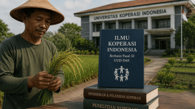 Koperasi Tidak Tertinggal karena Lemah, tetapi karena Ilmunya Belum Lahir : Dari Pasal 33 UUD 1945, Zen-Noh, NongHyup, Mondragon, hingga Koperasi Kuantum