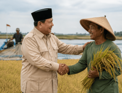 Penghormatan Presiden Prabowo Kepada Petani/Nelayan