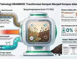 Kisah Sampah ke GRAMMOR (WtA) – Bagian-12: Gambaran Umum “Jantung Teknologi”, Ruang Pengomposan dengan Enzim TTT