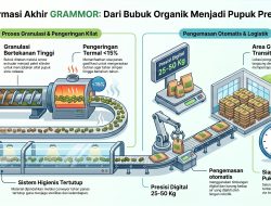 Kisah Sampah ke GRAMMOR: Bagian-14, Jalur Hilir Akhir, Ruang Granulator, Extruder, dan Packaging