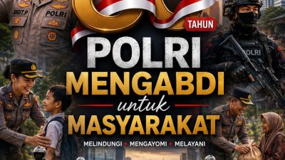 80 Tahun Polri Mengabdi untuk Masyarakat: Mengawal Keamanan, Melayani Masyarakat