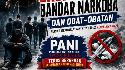 Banyak Anak Muda Menjadi Korban Eksploitasi Bandar Narkoba, PANI Terus Bergerak Melindungi Generasi Bangsa