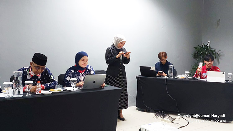Suasana Rapat Kerja ADINKES Training Center pada Jumat, 3 Juli 2026 - (Sumber: Humas ATC)