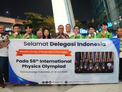 Harumkan Bangsa, Kepulangan Lima Murid Peraih Medali IPhO 2026 Disambut Hangat Kemendikdasmen