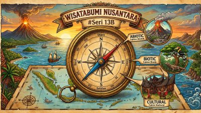 WISATABUMI NUSANTARA #Seri-13B: “Lembah Pendiam Ngarai Sianok, Mahakarya Tufa dan Sesar Aktif”