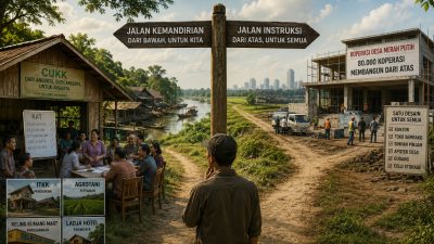 Dua Jalan Membangun Desa: Sebuah Renungan di Persimpangan Sejarah: Dari Kemerdekaan ke Kemandirian Ekonomi