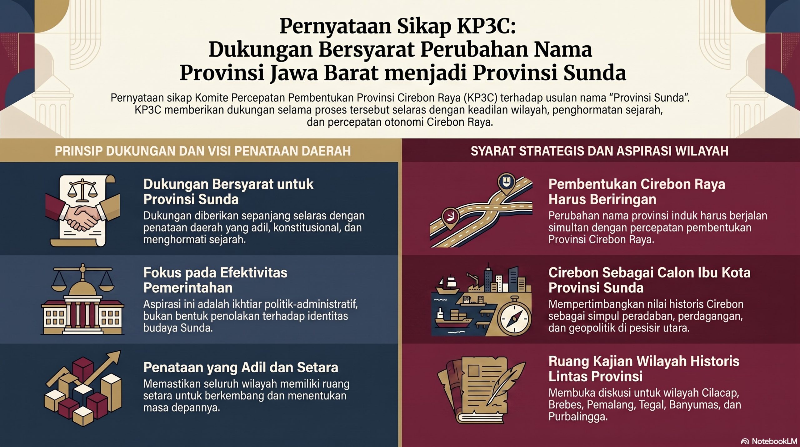 KP3C Mendukung Perubahan Nama