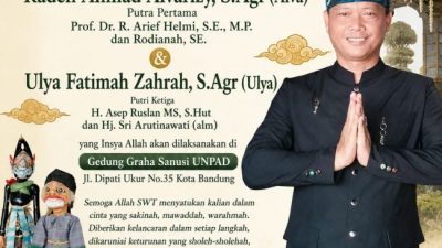 Putri Pendiri Paguyuban Pasundan Malinau Menikah di Bandung, Warga Pasundan Diminta Do’akan Kedua Mempelai Ulya dan Alva