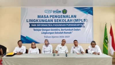 PANI Bersama Satres Narkoba Polres Purwakarta Isi Kegiatan MPLS di SMK Pasundan