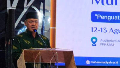 Ketua PP Muhammadiyah Bidang Pustaka, Informatika, dan Digitalisasi, Buka Jambore Media AfiliasiMu #3