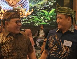 Laksamana (Purn) Ade Supandi Pinisepuh Majelis Musyawarah Sunda (MMS) Bersama Kepala Staf Kepresidenan RI Hadiri Silaturahmi dan Milangkala ke-7 Yayasan Baraya Maung Parahyangan