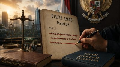 Agnogenesis Konstitusional: Penghapusan Penjelasan Ayat 1 Pasal 33 UUD ’45 Tentang Koperasi