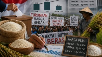 Beras Itu, Komoditas Politik!