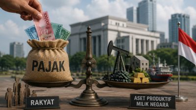 Negara Pemungut Pajak vs Negara Pemilik Aset Produktif