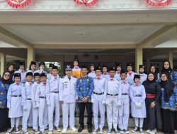 SMPN 4 Banjarsari Terjunkan 2 Tim Paskibra untuk Dua Desa di Upacara HUT ke-81 RI
