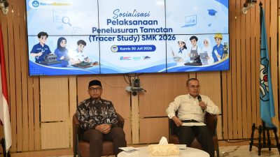 Perkuat Penyediaan Data Lulusan Kejuruan, Kemendikdasmen Luncurkan Penelusuran Tamatan SMK 2026
