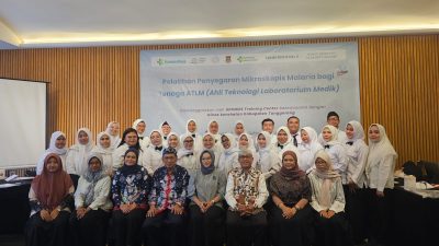 Direktur ADINKES Training Center Membuka Pelatihan Penyegaran Mikroskopis Malaria bagi Tenaga ATLM Angkatan II Kerja Sama dengan Dinas Kesehatan Kabupaten Tangerang
