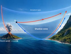 Letusan Krakatau (?), Acoustic Shadow Zone, dan Suara Dentuman di Jawa Bagian Barat