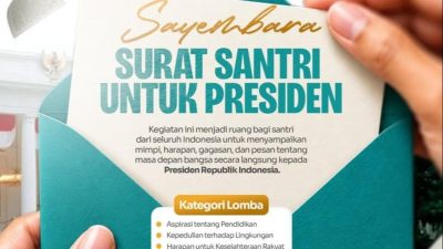 Kemenag Sambut Hari Santri 2026 Gelar Sayembara “Surat Santri untuk Presiden” Cek Cara dan Syaratnya