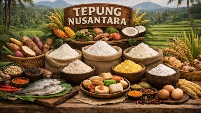 Tepung Nusantara: Falsafah Keanekaragaman Tropika dan Teknologi Penepungan Ilmu Pangan dan Gizi sebagai Jalan Menuju Sebesar-besar Kemakmuran Rakyat