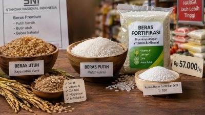 Etika Pangan: Ketika Beras Utuh Dikalahkan oleh SNI, Pasar, dan Fortifikasi