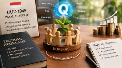 Uji Objektivitas Teori Koperasi Kuantum dan Q sebagai Conditioning: Tanggapan atas Saran dan Kritik Prof. Achmad Kholiq