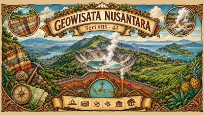 GEOWISATA NUSANTARA Seri #BS-44: “Pendakian dari Lembang ke Kawah G. Tangkubanparahu, Menemui Bukti ‘Sang Nenek’ dan Keindahan Melati dari Jayagiri”
