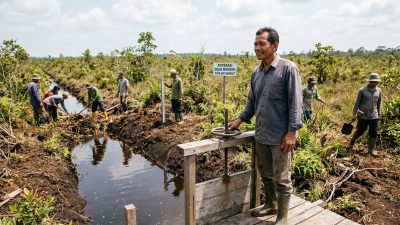Paul dan Gambut yang Kehilangan Air