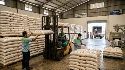 Sukses Peningkatan Produksi = Sukses Penyimpanan di Gudang Bulog