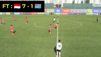 Hujan Gol Timnas Garuda Muda Indonesia U15 Usai Libas  Fiji, 7-1